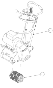 Section 04 Diagram and Parts List for SG-5  MK Diamond Grinder